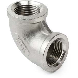 1-1/2" Class 150 304 Stainless Steel 90° Elbow