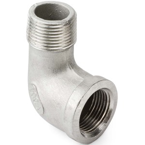 1/2" Class 150 304 Stainless Steel 90° Street Elbow