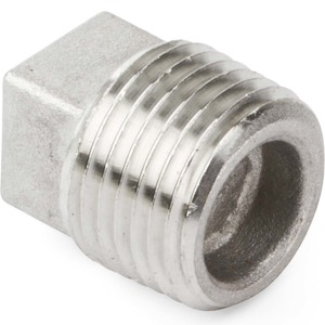 1" Class 150 304 Stainless Steel Square Head Plug