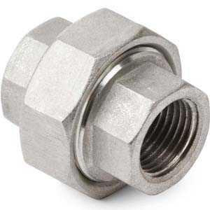 1/8" Class 150 316 Stainless Steel Pipe Ground Joint Union