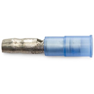 16 - 14 AWG Blue Nylon Insulated Enduralon™ Male Snap (.180) "Bullet" Plug