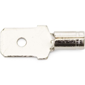 16 - 14 AWG Non-Insulated High-Temperature Heavy-Duty Male (1/4") Quick Slide Terminal