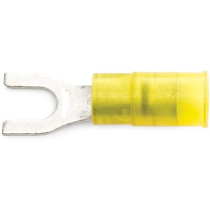 12 - 10 AWG Yellow Nylon Insulated Enduralon™ (#8 - #10) Spade Terminal