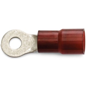 8 AWG Red Nylon Insulated Enduralon™ (#8 - #10) Ring Terminal