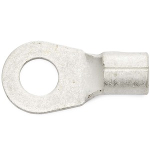 6 AWG Heavy-Duty Non-Insulated (1/4" - 5/16") Ring Terminal