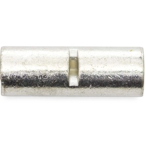 6 AWG Heavy-Duty Non-Insulated Butt Connector