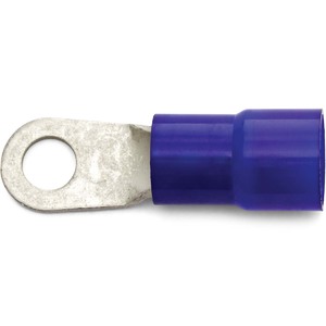 6 AWG Blue Nylon Insulated Enduralon™ (#12 - 1/4") Ring Terminal