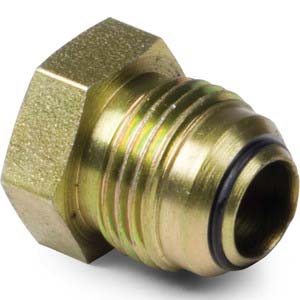 1/2" SAE JIC 37° Plug with O-Ring Seal