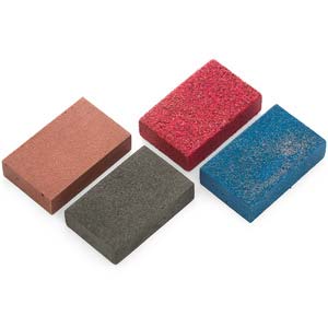 Brown Fine 240 Grit Kim-Flex Rubberized Abrasive Block