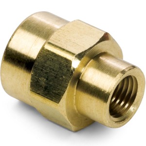 3/8" x 1/8" Lead-Free Brass Pipe Reducing Coupling