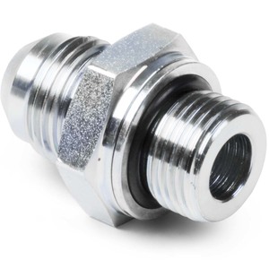 1/4" x M14 Male SAE JIC 37° to Male Metric Straight Thread Connector