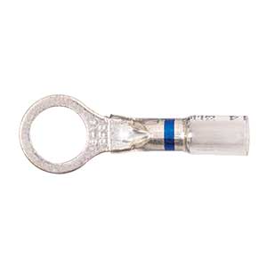 16 - 14 AWG Pro-Tech™ Nytrex Insulated Clear Window Heat Shrink (5/16" - 3/8") Ring Terminal